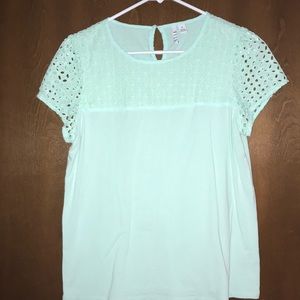Mint Green ELLE Top